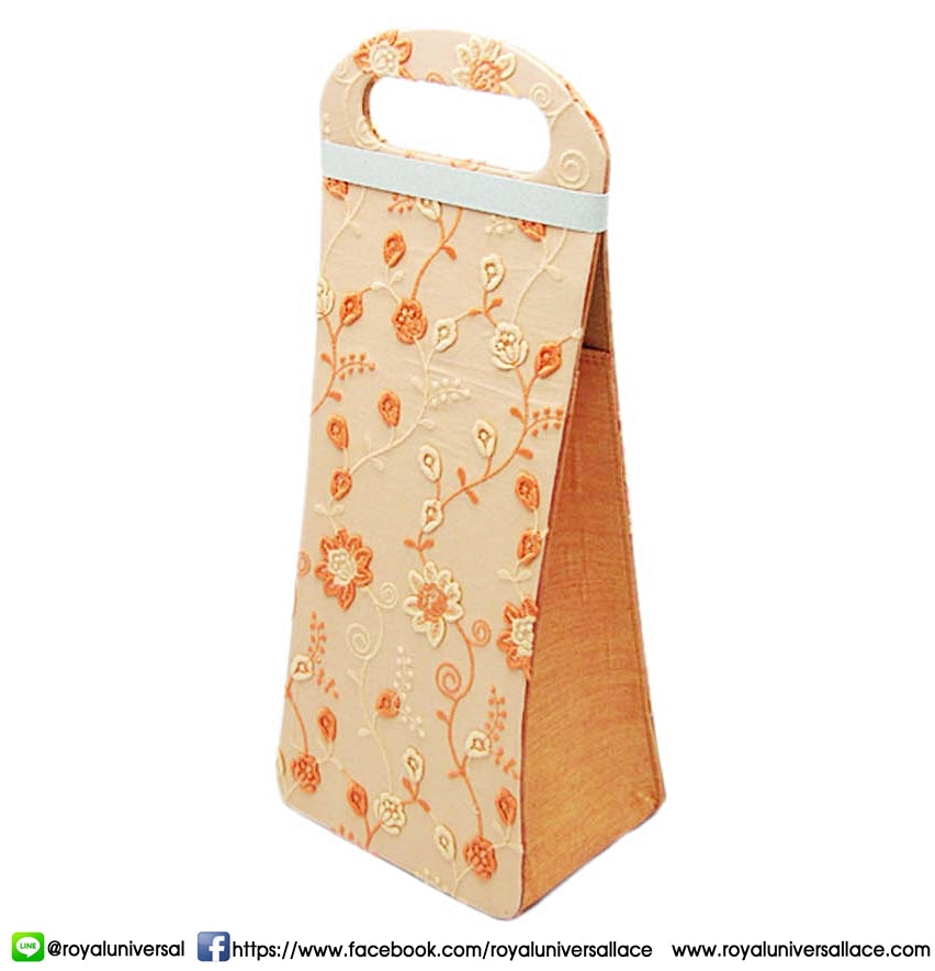 KANWAL: Elegant Wine Holder in Orange