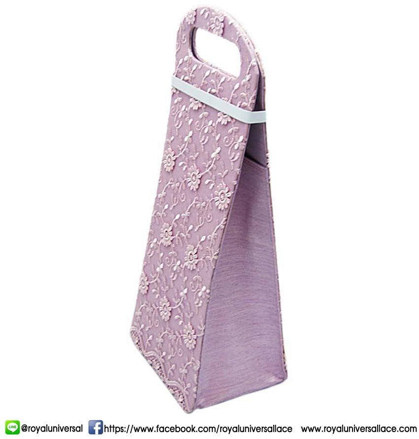 KANWAL: Elegant Wine Holder in Purple