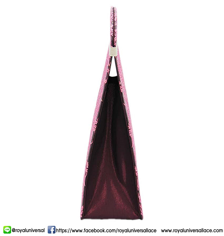 KANWAL: Elegant Wine Holder in Pink