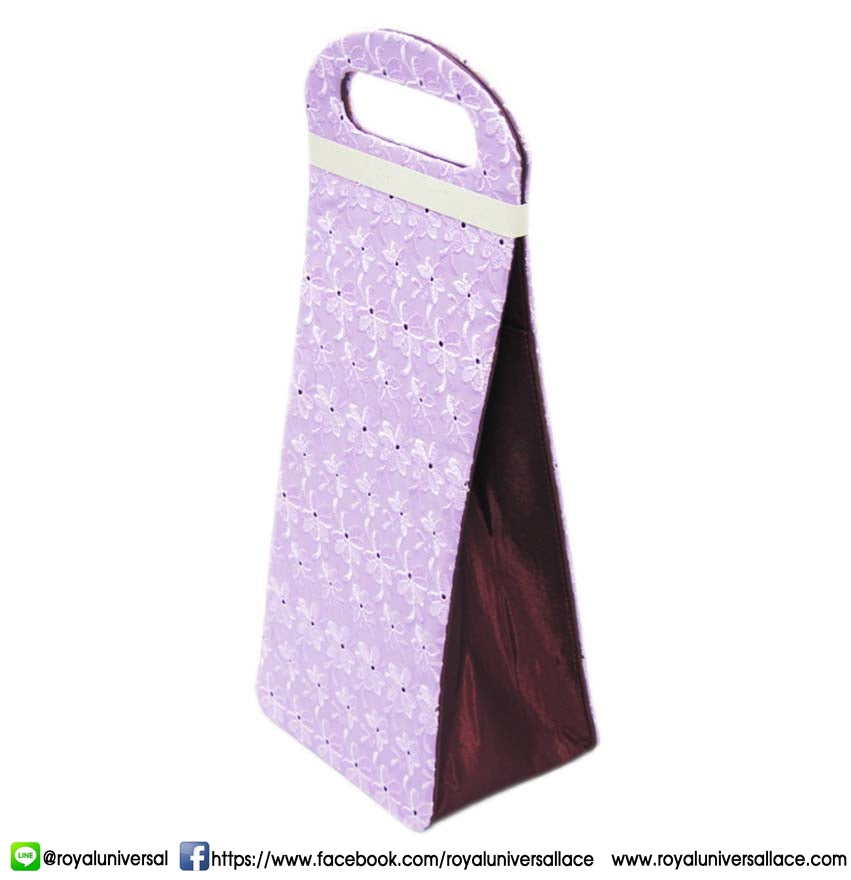 KANWAL: Elegant Wine Holder in Purple